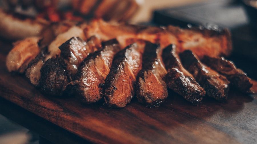 Premium spit braai spread with salads and sides